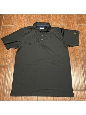 Jack Nicklaus Size XXL/2XL Polo Shirt Stay-Dri Golf Black EUC